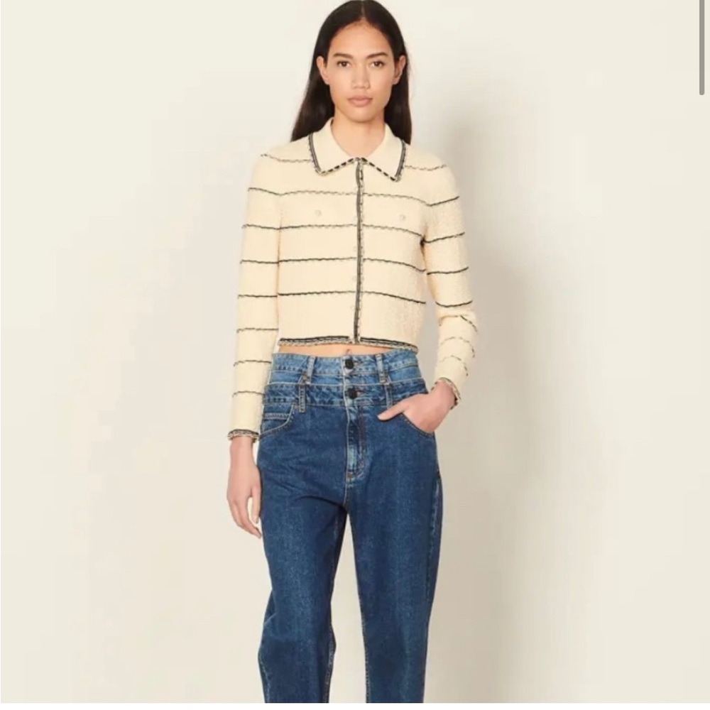 Sandro Size 0 Cardigan Coatigan